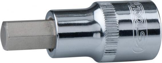 Produktbild KS Tools 1/2 CHROMEplus Bit-Stecknuss Innensechskant, kurz, 8mm, auf Hänger