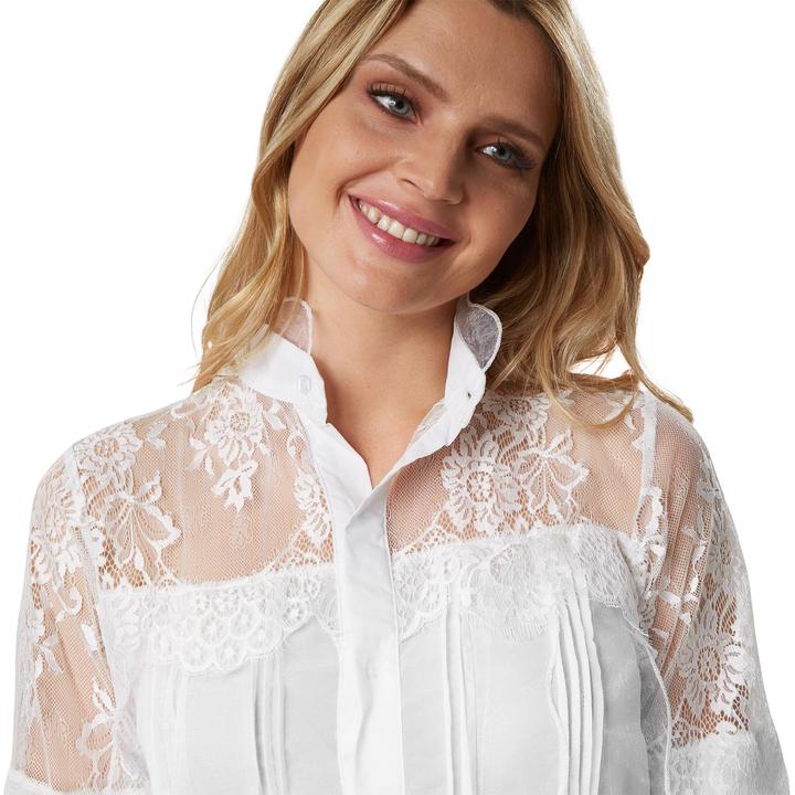 Produktbild tectake Trachtenbluse Lenerl (L)