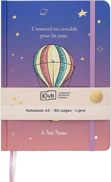 Kiub bloc-notes a5 dos collé cousu le petit prince (A5, Pointillés)