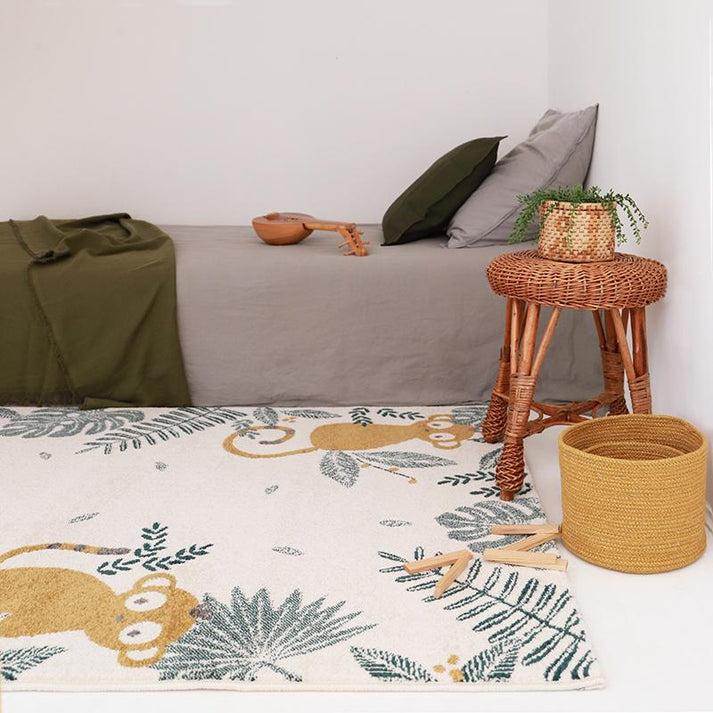 Image du produit Nattiot Tapis Monkey Paradise Miel (120 x 170 cm)