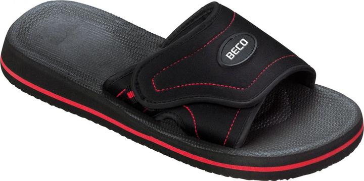 Beco Beermann GmbH Slipper, unisex Standard | rot/schwarz | 38 (38)
