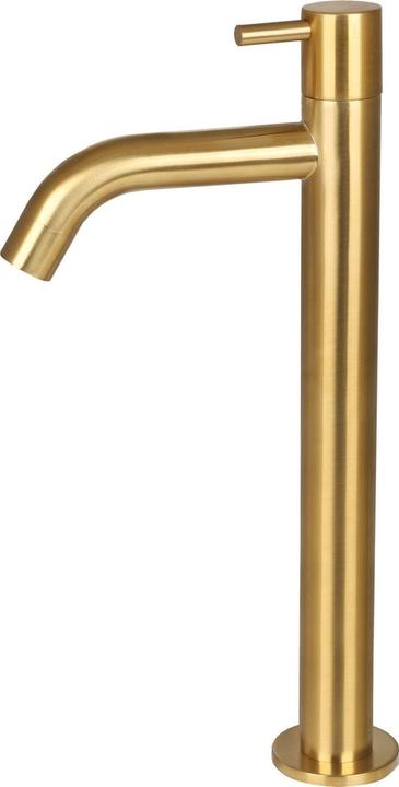 Produktbild Differnz Waschbeckenhahn - Kaltwasserhahn - hoch - 28,5 x 11,5 cm - Matt Gold (30,415,54)