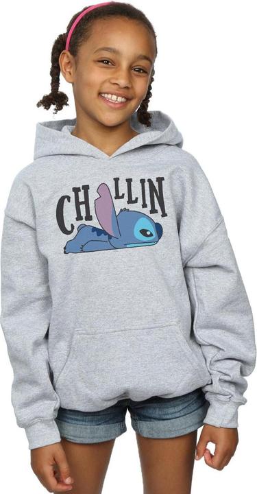Produktbild Disney Lilo And Stitch Chillin Kapuzenpullover Mädchen (140, 146)