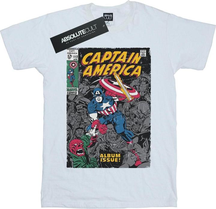 Captain America Album Issue Cover TShirt (M)