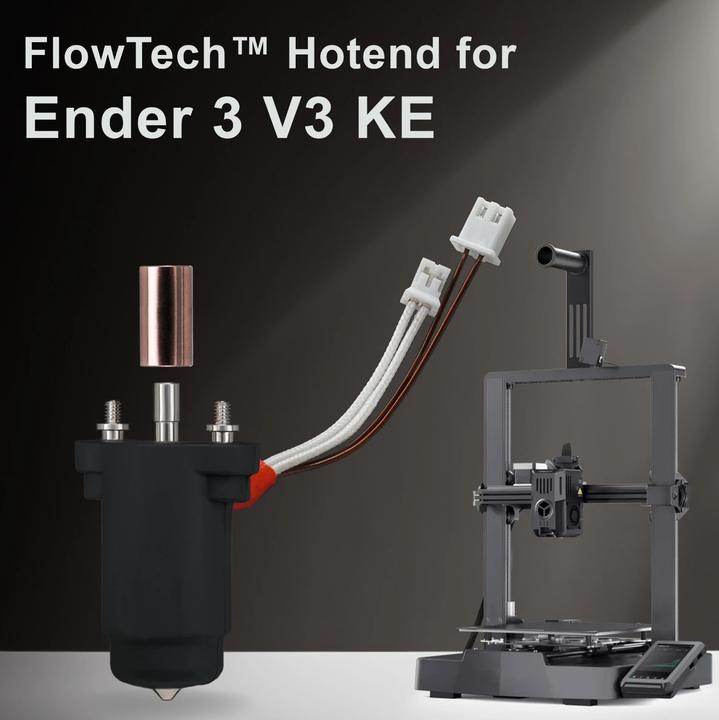 Immagine prodotto MicroSwiss Micro Swiss FlowTech™ Hotend per Creality Ender 3 V3 KE (Hotend)