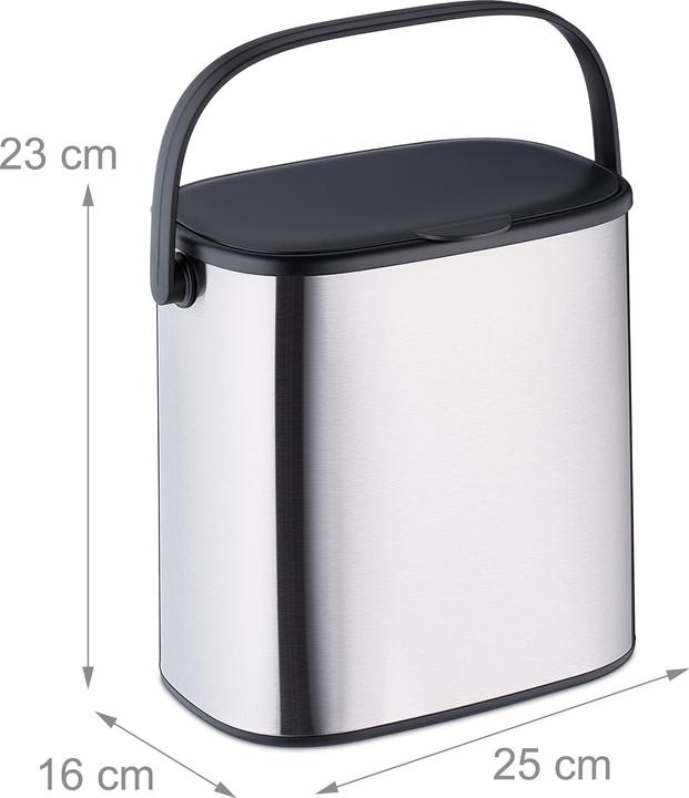 Actual product image Relaxdays Rubbish bin (5 l)