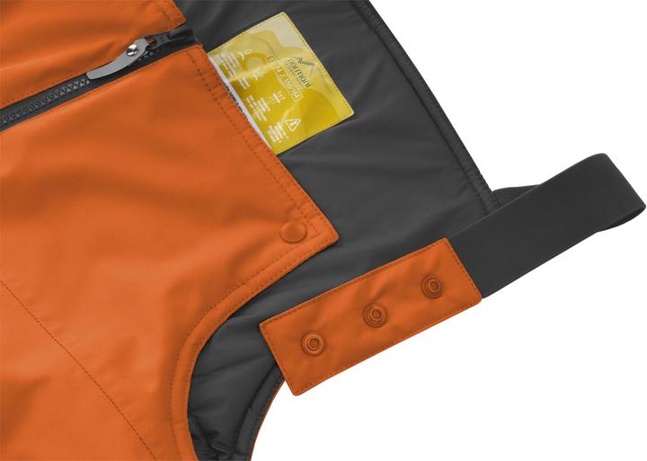 Actual product image Normani Children's winter trousers with braces "Ulukhaktok" - 9029 (146)