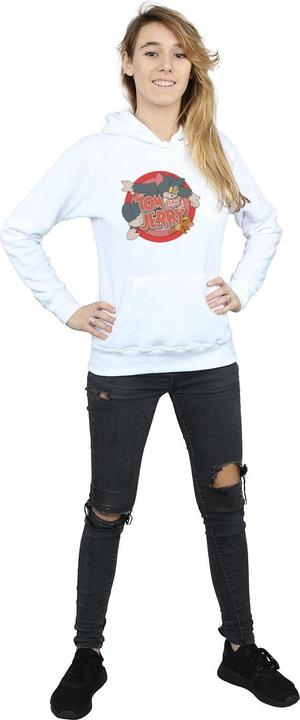 Immagine prodotto Tom & Jerry Classic Catch Felpa con Cappuccio Donna (XXL)
