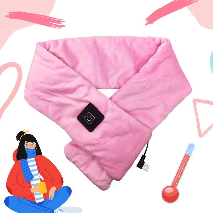 Immagine prodotto Mad Monkey Sciarpa riscaldata rosa
