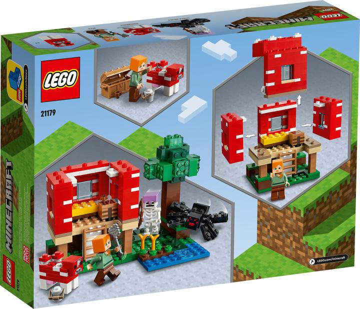 Produktbild LEGO Das Pilzhaus (21179, LEGO Minecraft)