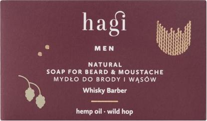 Hagi Whisky Barber Beard & Moustache Soap 100G (Handseife Nachfüllpackung)
