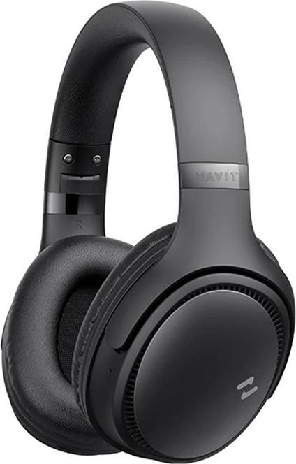 Immagine prodotto Havit Cuffie over-ear BT H630BT Nero (Nessuna soppressione del rumore, 36 h, Senza fili)