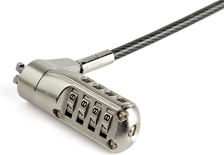 Actual product image StarTech LTLOCKNANO laptop lock (2m cable, Nano lock, individually selectable combination