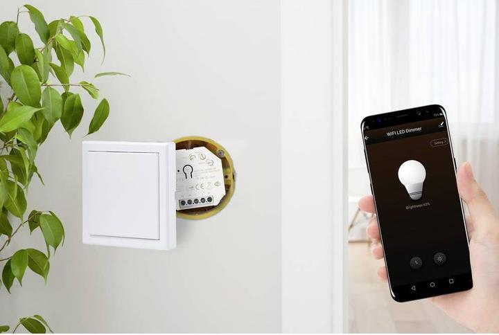 Produktbild Sygonix SY-5775566 Unterputz Dimmer Geeignet für Leuchtmittel: LED-Lampe, Glühla