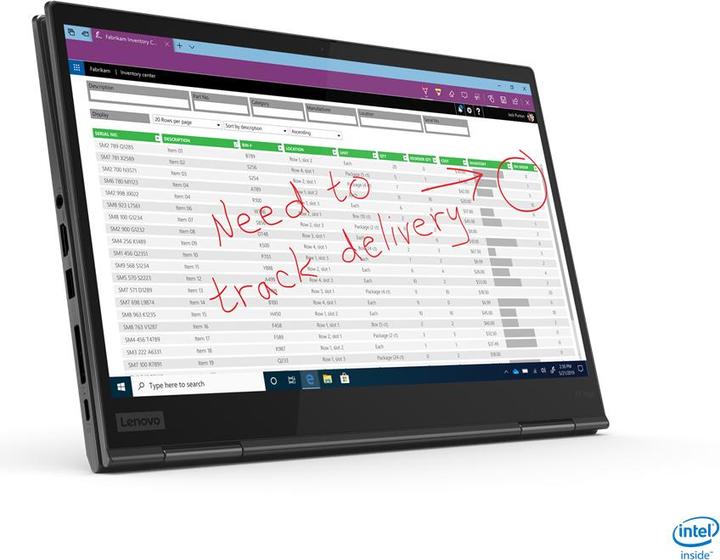 Actual product image Lenovo ThinkPad X1 Yoga Gen 5 (14", Intel Core i7-10510U, 16 GB, 1000 GB, CH)