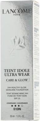 Actual product image Lancôme Teint Idole Ultra Wear Care & Glow 510N Fl 30 ml (510N)