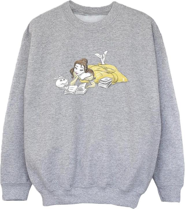 Disney Beauty And The Beast Belle Reading Sweatshirt Jungen
