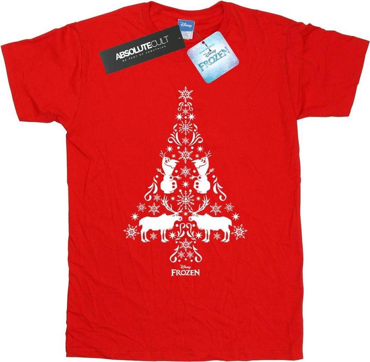 Disney Frozen Christmas Tree TShirt (L)
