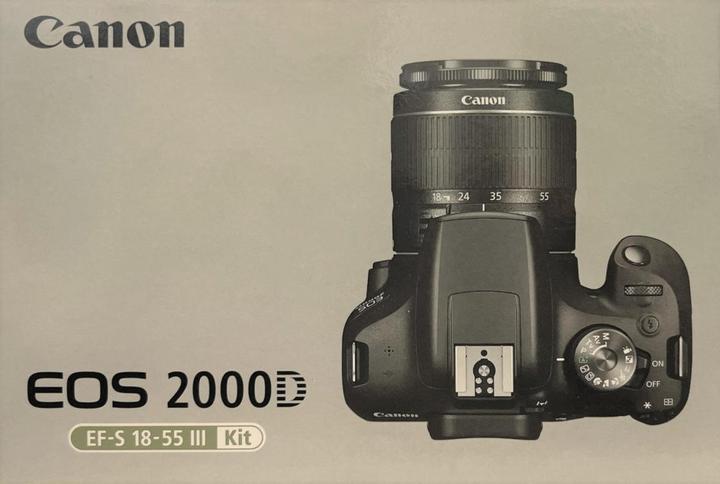 Immagine prodotto Canon EOS 2000D - (EU) (18 - 55 mm, 24.10 Mpx, APS-C / DX)