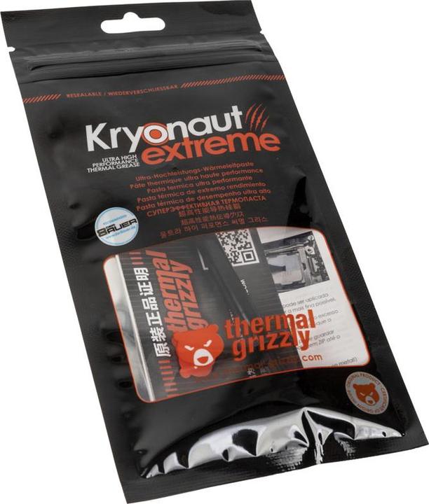 Actual product image Thermal Grizzly Kryonaut Extreme Thermal Paste (14.20 W/m K, 2 g)