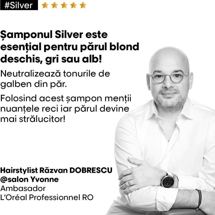 Produktbild L'Oréal Professionnel Serie Expert Silver (300 ml, Flüssiges Shampoo)