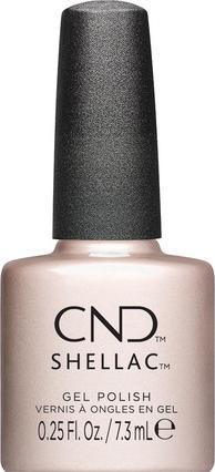 CND Shellac UV-Nagellack Day to Knight Nr. 480 Champagne Metallic (Nude, Gel-Effekt Nagellack)