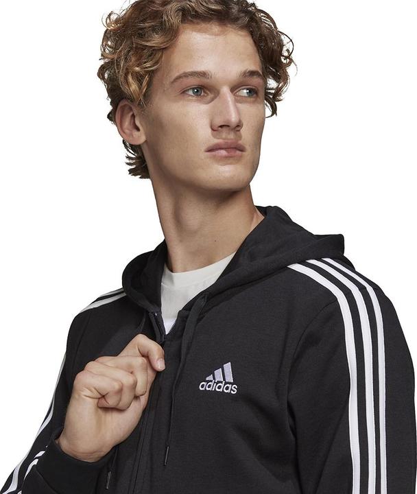 Actual product image adidas Essentials 3S Mens Track Jacket (S)