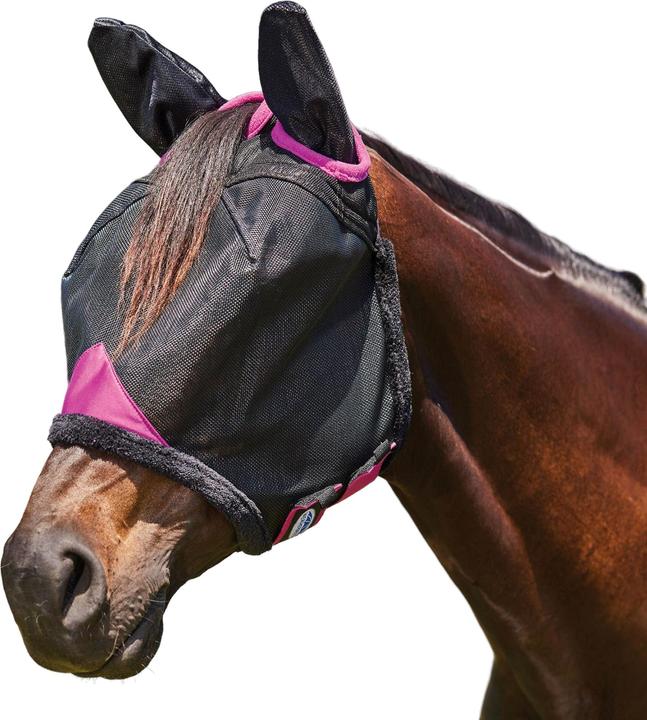 Actual product image Weatherbeeta Comfitec Deluxe Mesh Durable Horse Fly Mask With Ears