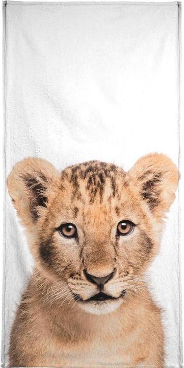Actual product image Juniqe Lion Cub II - Lions (70 x 140 cm)