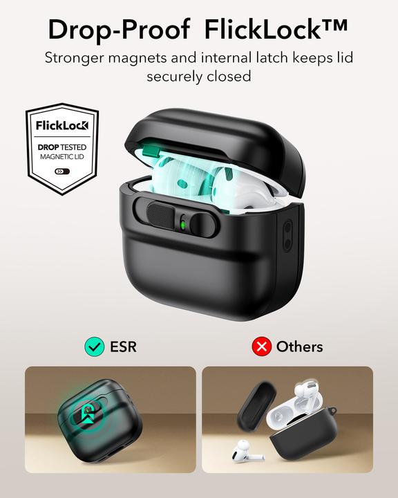 Immagine prodotto ESR Custodia PULSE AirPods4 (Manicotto per cuffie)