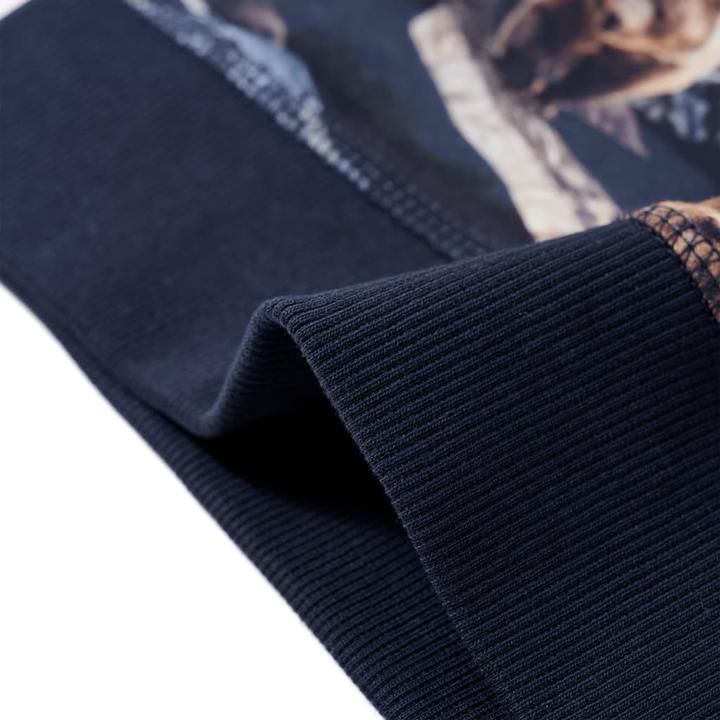 Immagine prodotto VidaXL Felpa da bambino blu navy 92,Materiale: 95 % cotone. 5 (92)