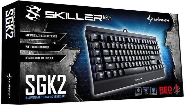 Actual product image Sharkoon Skiller Mech SGK2 (US, Cable)