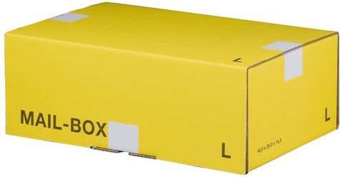 Produktbild Smartboxpro Paket-Versandkarton MAIL BOX, Gr”áe: L, gelb (1 x)