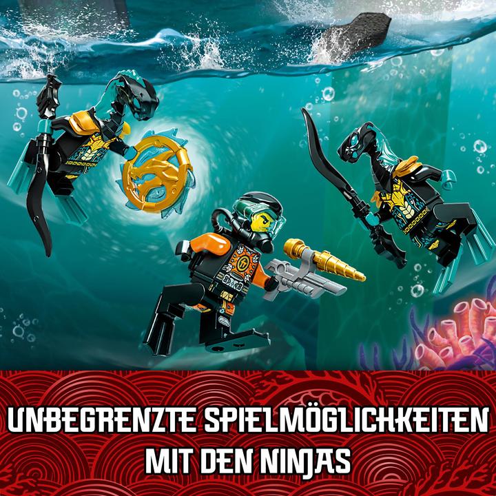 Produktbild LEGO Ninja- Unterwasserspeeder (71752, LEGO Ninjago)
