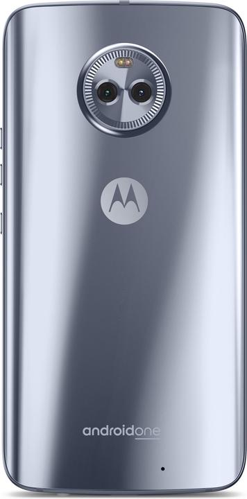 Actual product image Motorola Moto X4 (32 GB, Sterling Blue, 5.20", Hybrid Dual SIM, 12 Mpx, 4G)