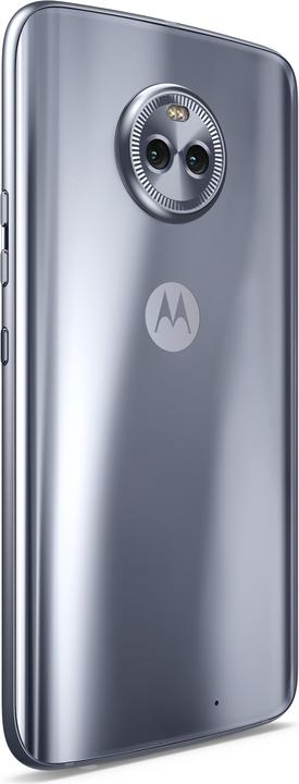 Actual product image Motorola Moto X4 (32 GB, Sterling Blue, 5.20", Hybrid Dual SIM, 12 Mpx, 4G)