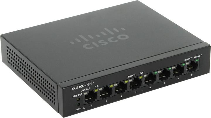 Produktbild Cisco Sg110d-08hp-Eu (8 Ports)
