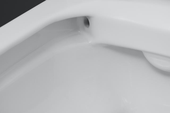 Produktbild Duravit Stand-WC DURASTYLE BASIC RIMLESS ti. 365x560mm Ab se HygieneGlaze weiss