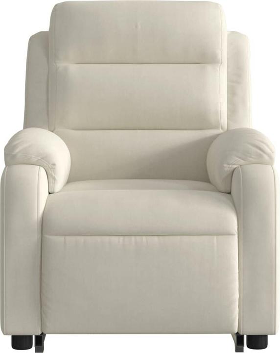 Actual product image VidaXL Massage chair with stand-up aid velvet