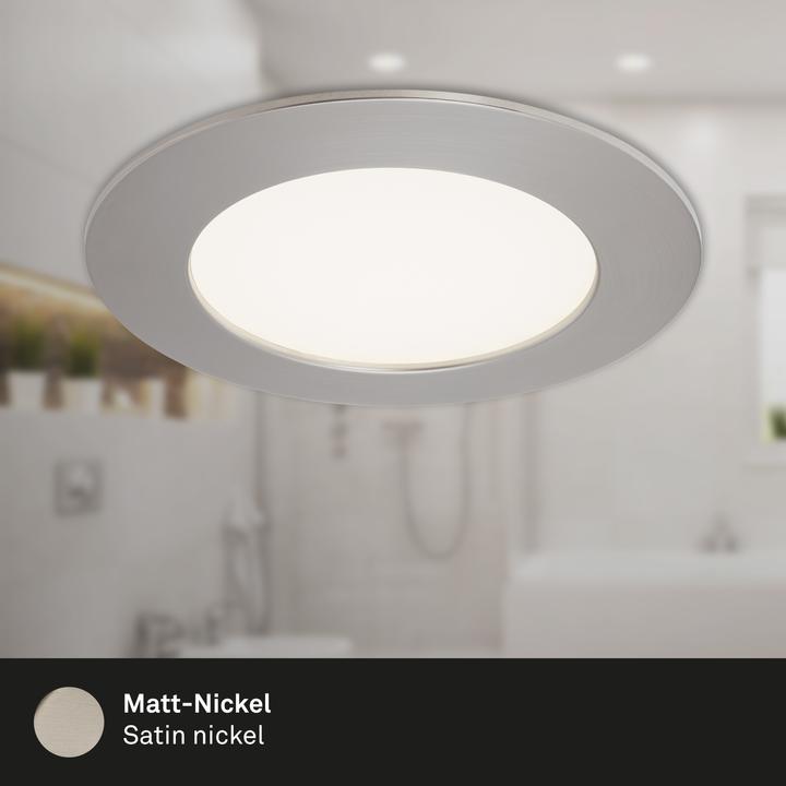Produktbild Briloner LED Einbauleuchte, matt-nickel, 3xLED-Platine/8W (800 lm)