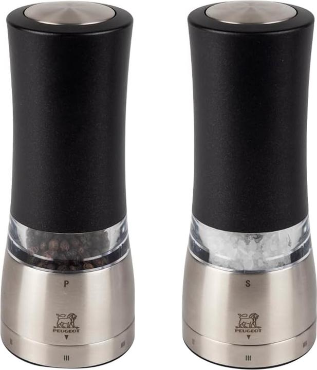 Actual product image Peugeot DAMAN Duo electric pepper and salt mill (Salt, Pepper)