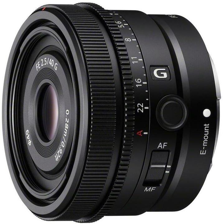Sony FE 40mm f/2.5 G (Sony E, full size)