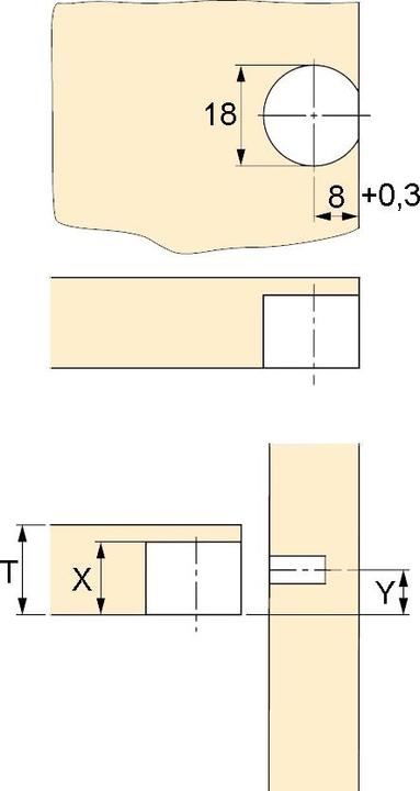 Productafbeelding Hettich Directe bevestigingsschroeven Toolex VB 54 (200 Schroeven per stuk)