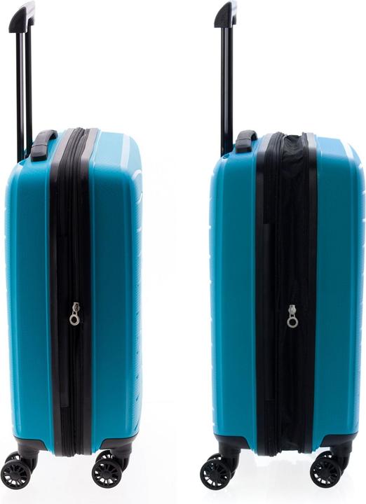 Immagine prodotto Wüsthof 1700 Carrello da cabina a 4 ruote da 55 cm con ripiegamento elastico (36 l, Bagaglio a mano (fino a 50 litri))