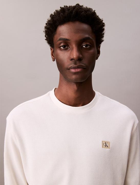Immagine prodotto Calvin Klein Jeans Ls Waffle Badge Crewnk Tee (M)
