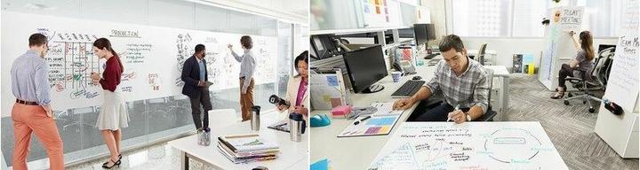 Actual product image Post-it Super Sticky Dry Erase Film (121.9 x 182.9 cm)