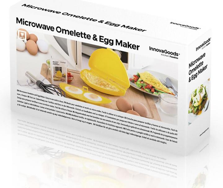 Produktbild InnovaGoods Omelettform für die Mikrowelle (EU-Stecker)