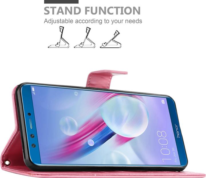 Image du produit Cadorabo Couverture du livre de fleurs (Honor 9 Lite)