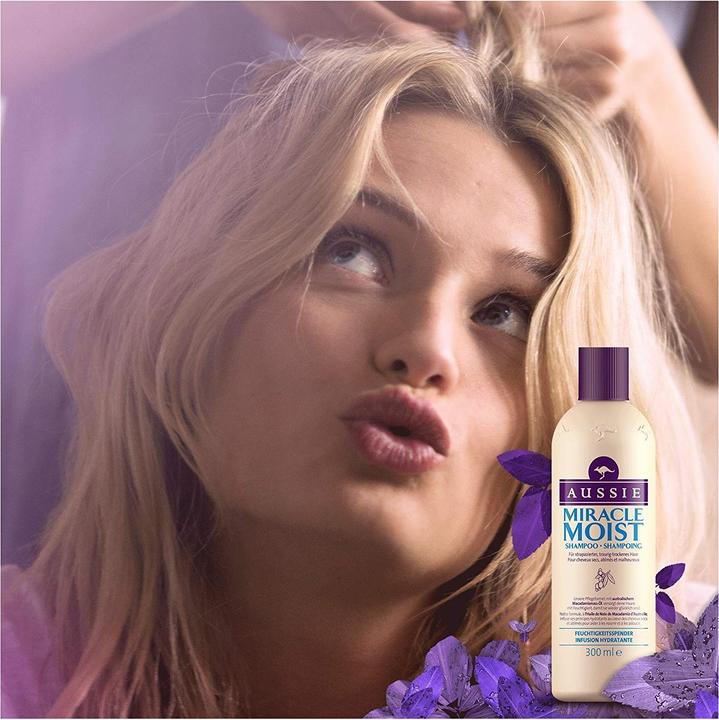 Produktbild Aussie Miracle Moist (300 ml, Flüssiges Shampoo)