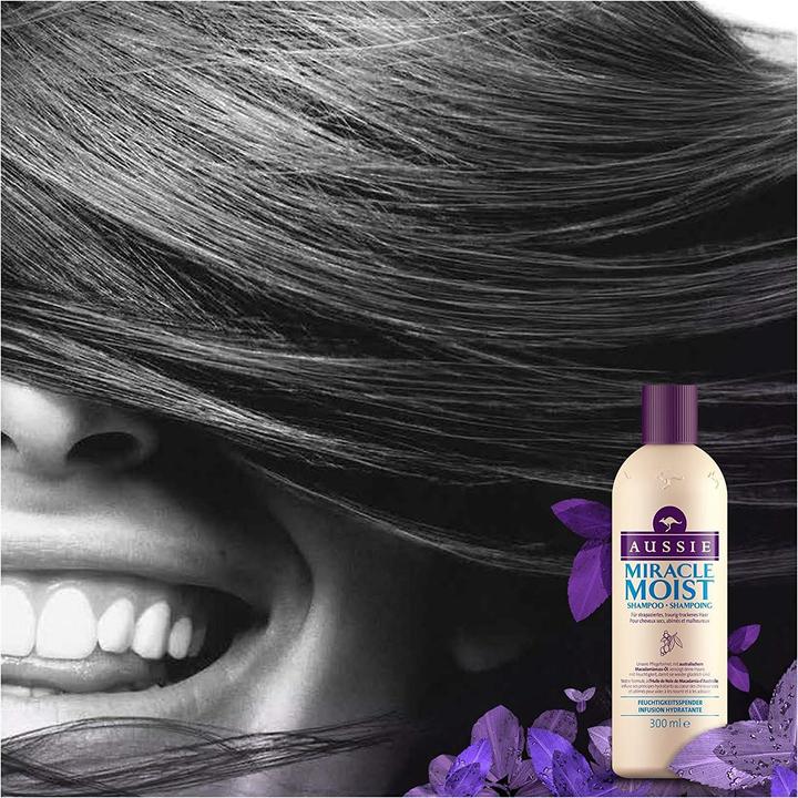 Produktbild Aussie Miracle Moist (300 ml, Flüssiges Shampoo)